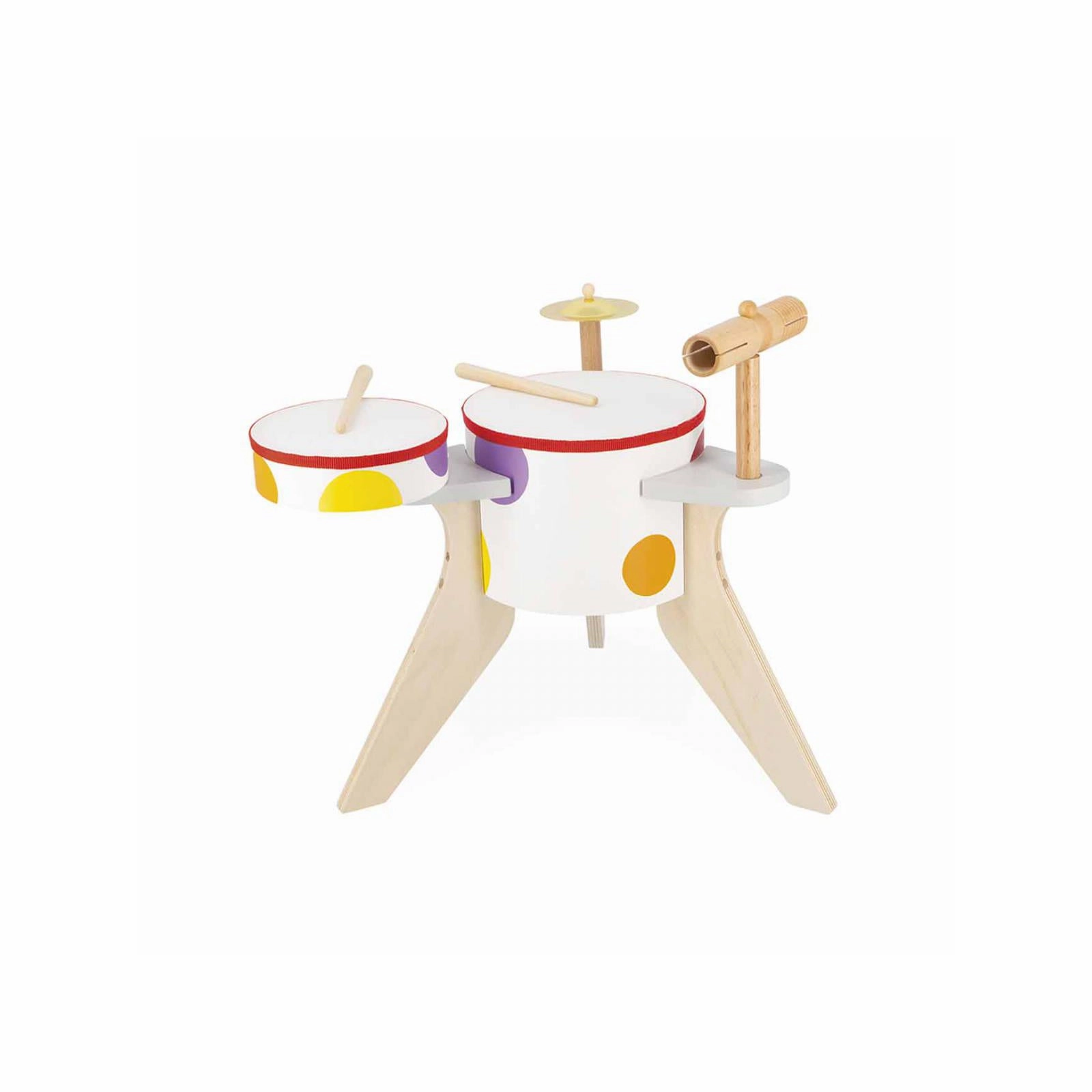 Janod Confetti Drum Kit