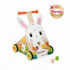 Janod Farm - Rabbit Baby Walker