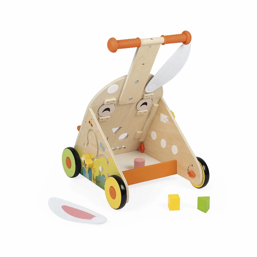 Janod Farm - Rabbit Baby Walker