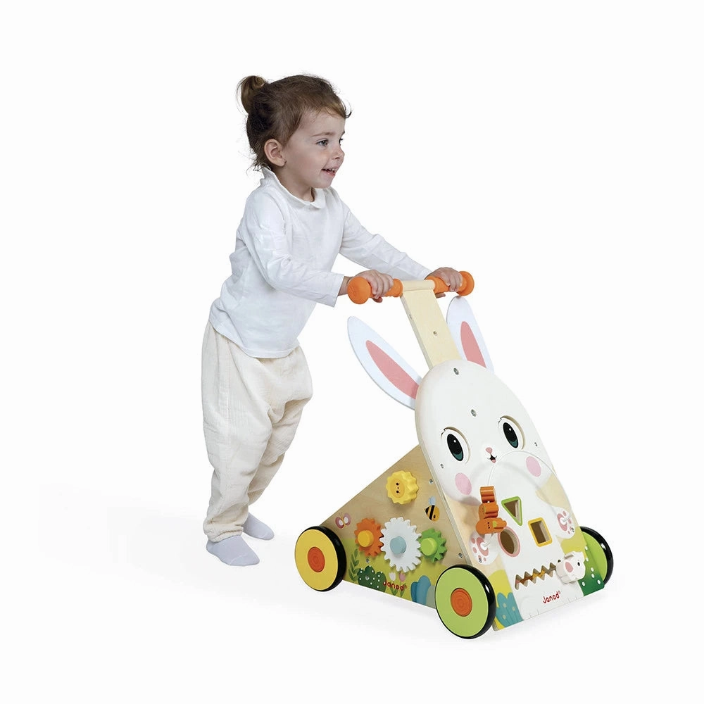 Janod Farm - Rabbit Baby Walker