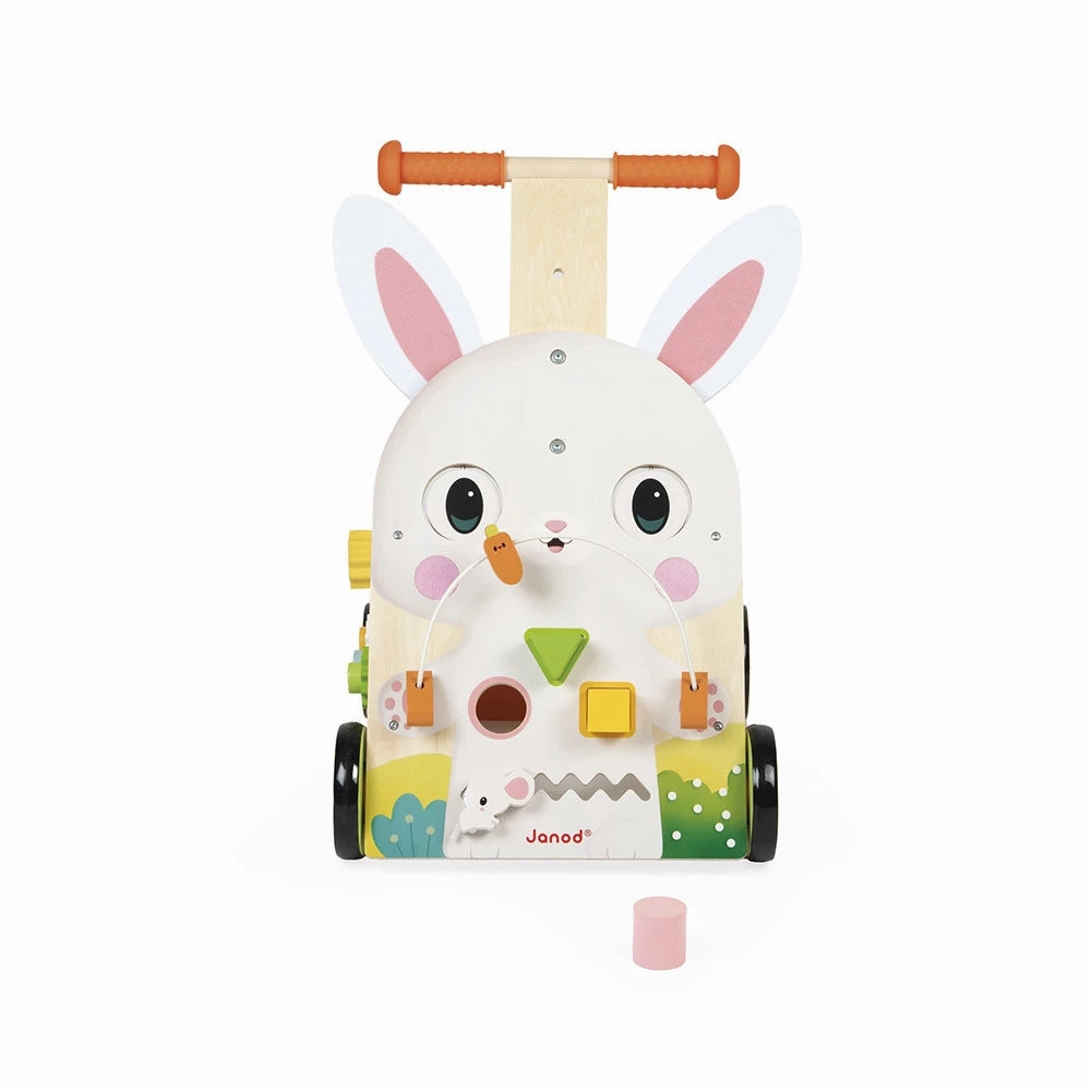 Janod Farm - Rabbit Baby Walker