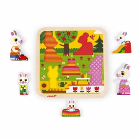 Janod Garden Chunky Puzzle