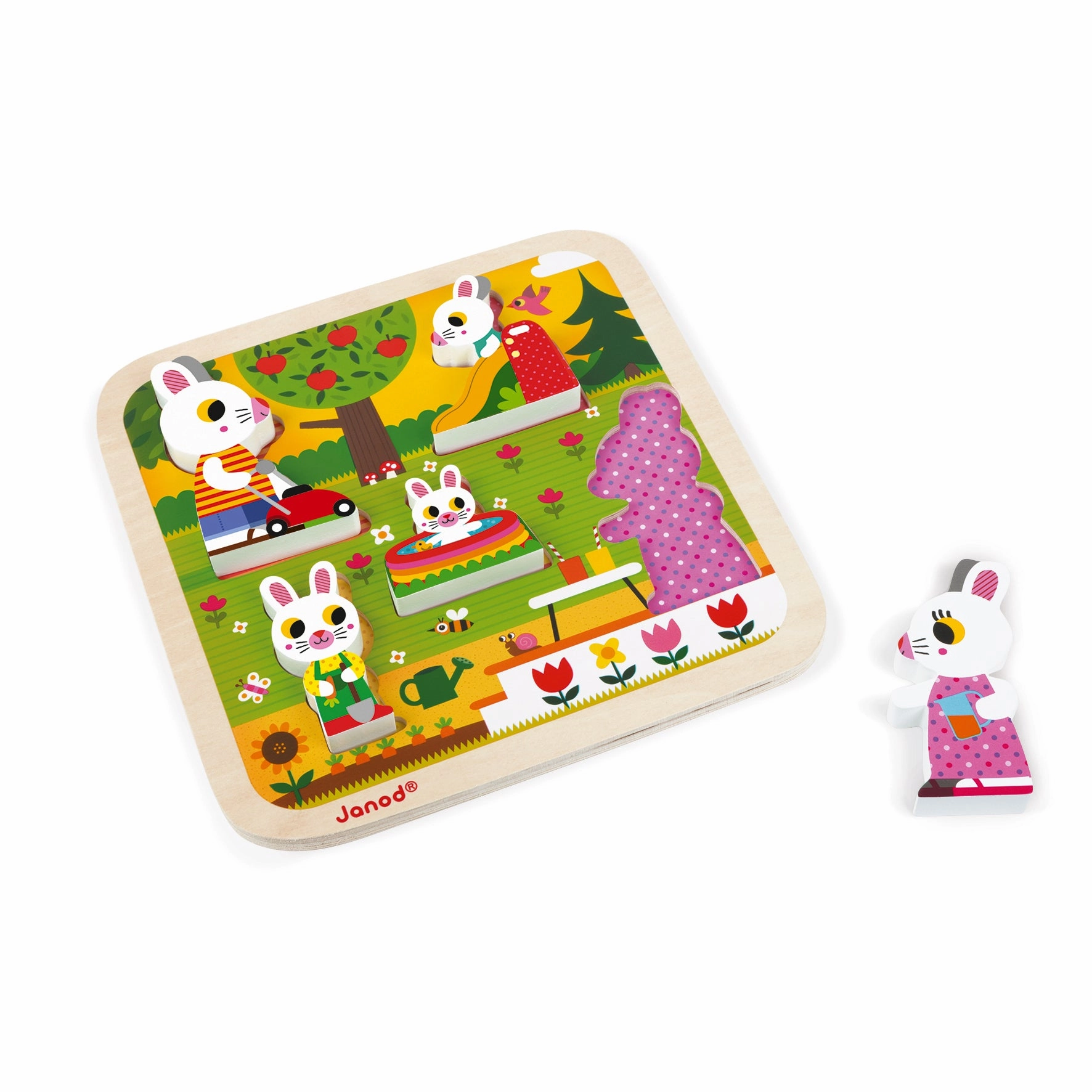 Janod Garden Chunky Puzzle