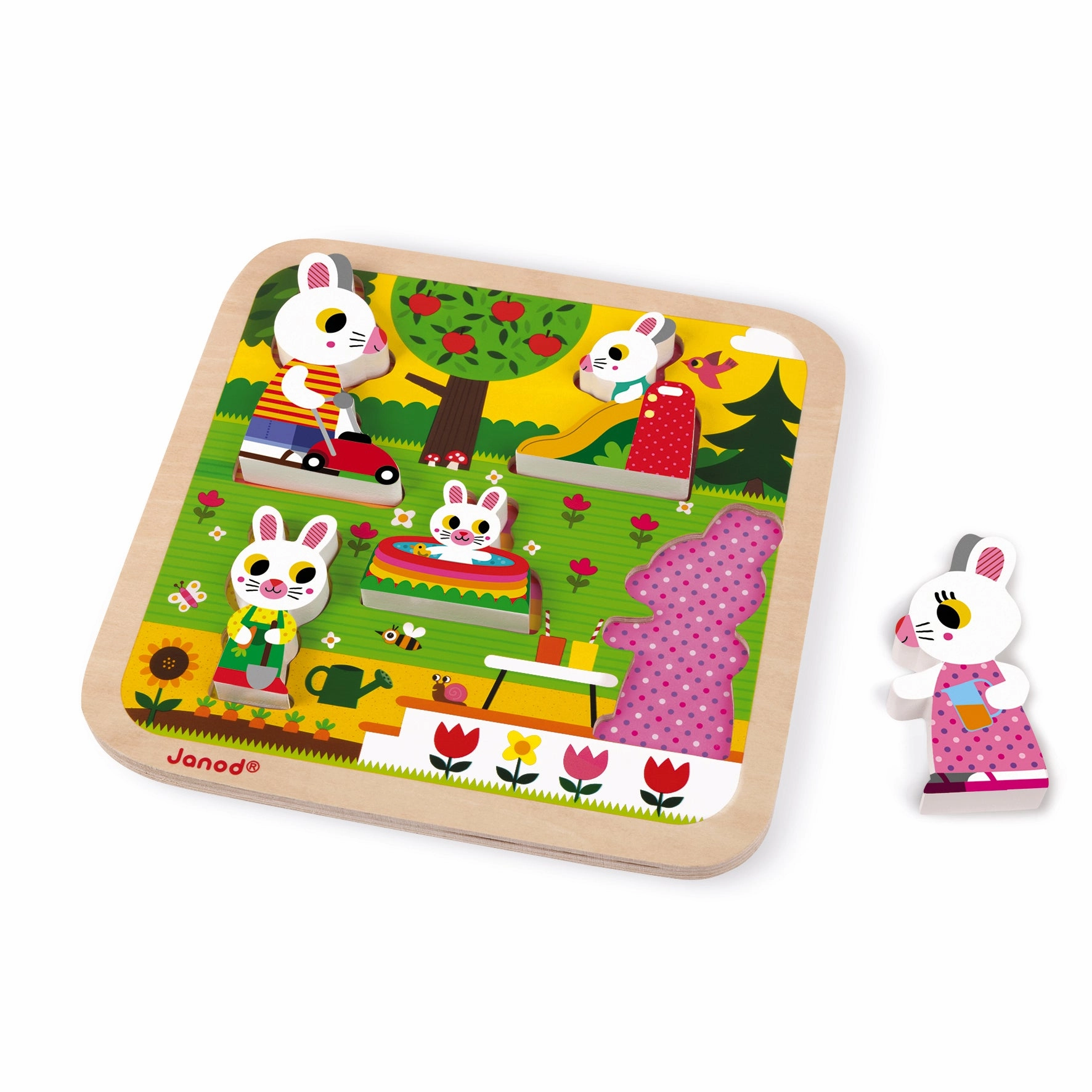 Janod Garden Chunky Puzzle