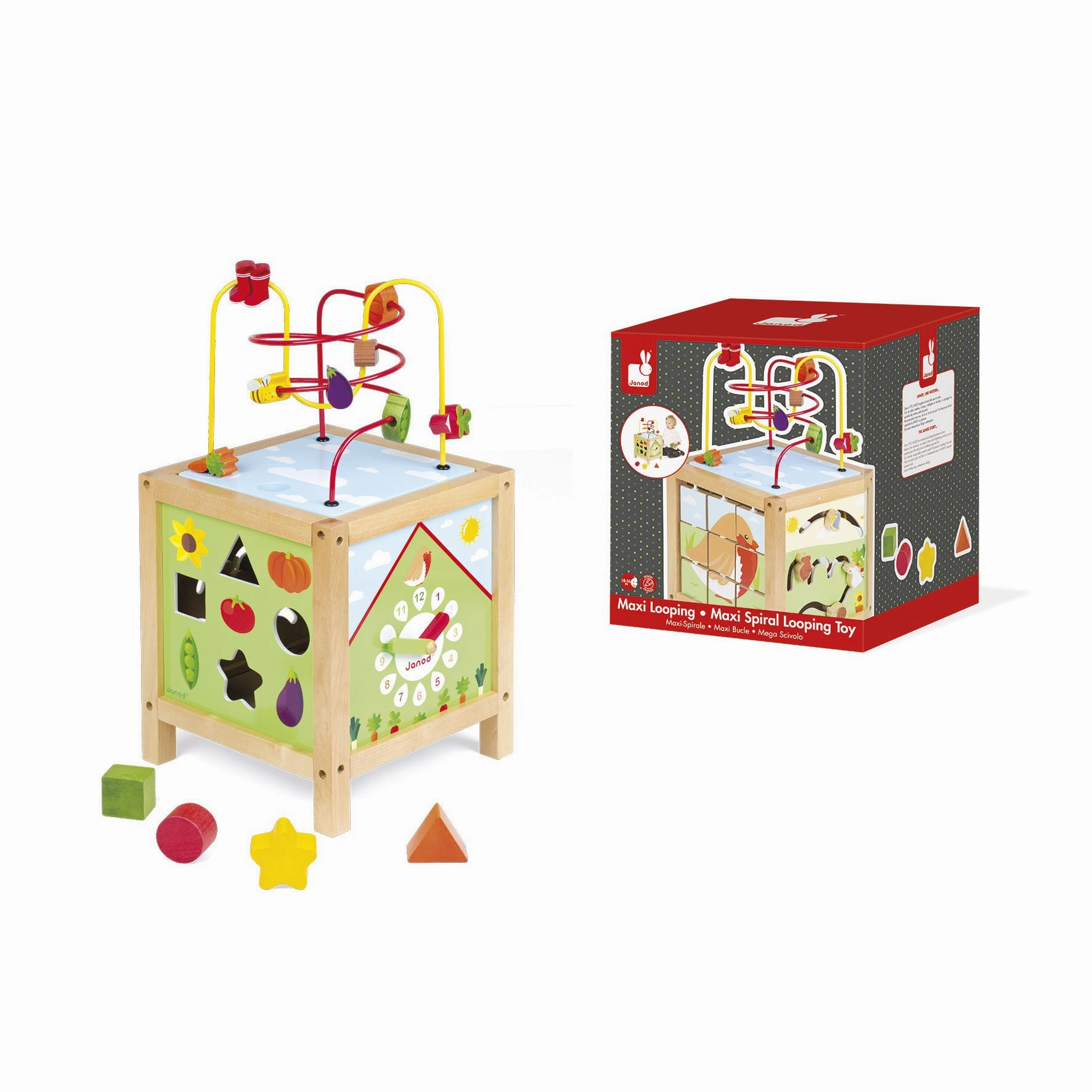 Janod Garden Maxi Spiral Looping Toy