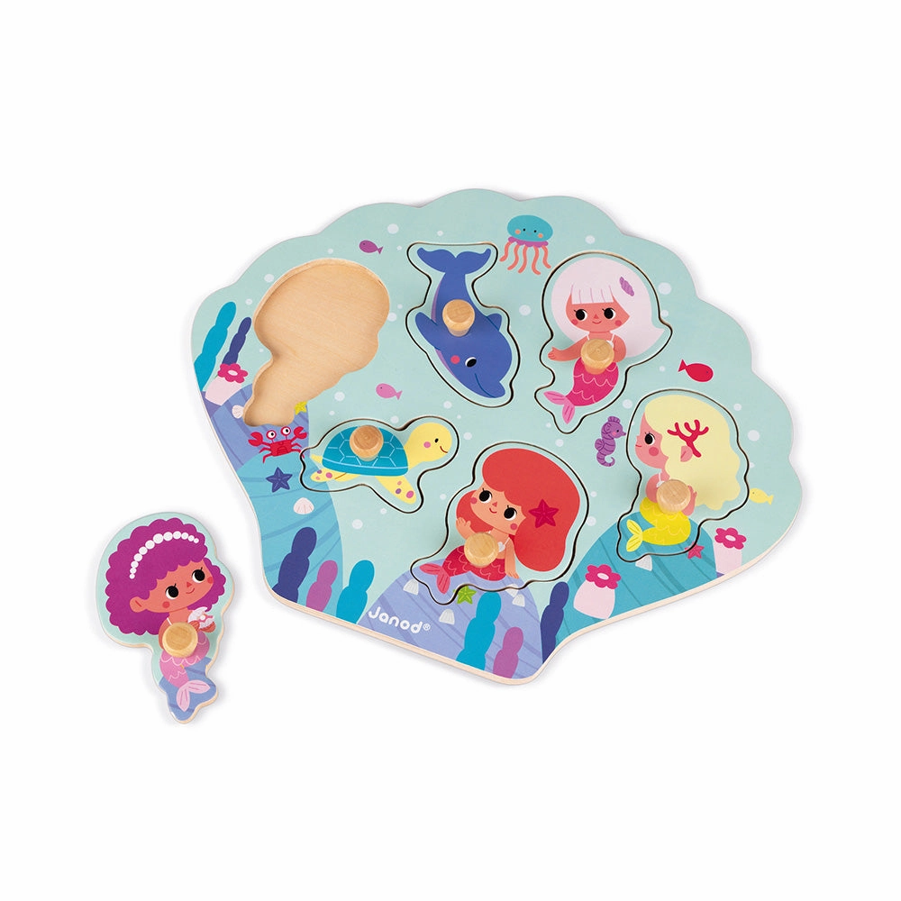 Janod Happy Mermaids Puzzle