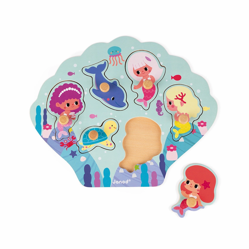 Janod Happy Mermaids Puzzle