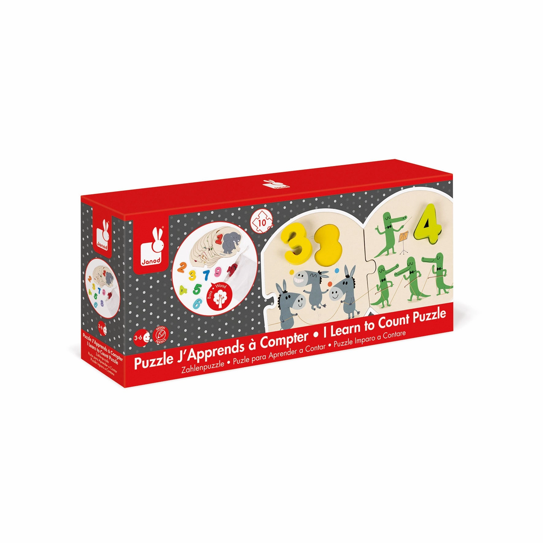 Janod I Learn To Count Puzzle