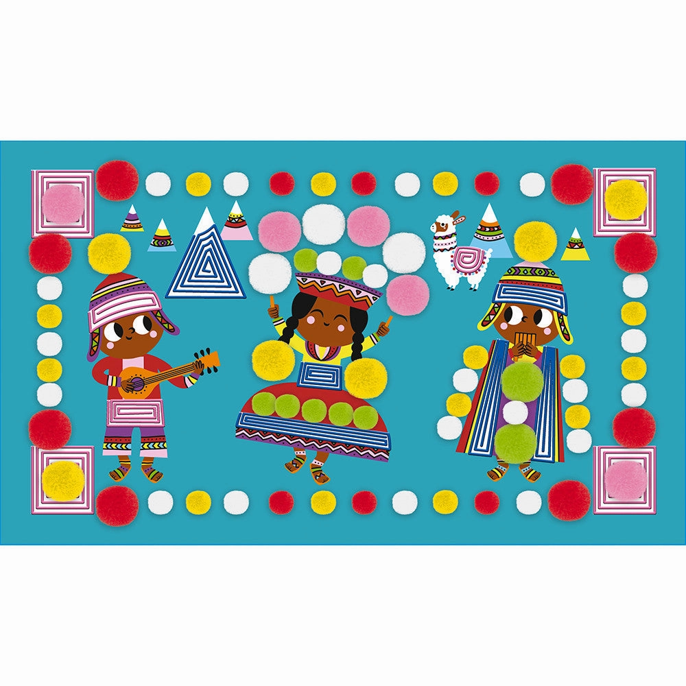 Janod Llama Pom Poms