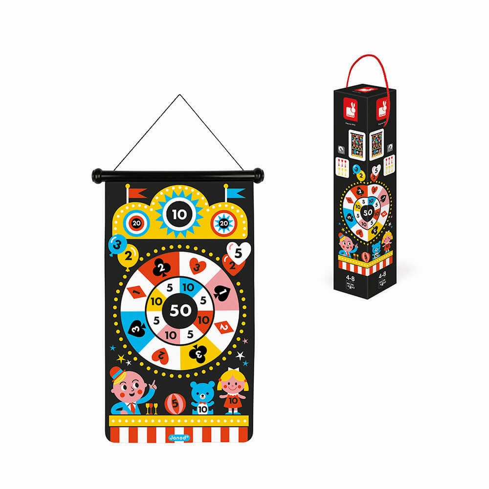 Janod Magnetic Dart Game Fun Fair