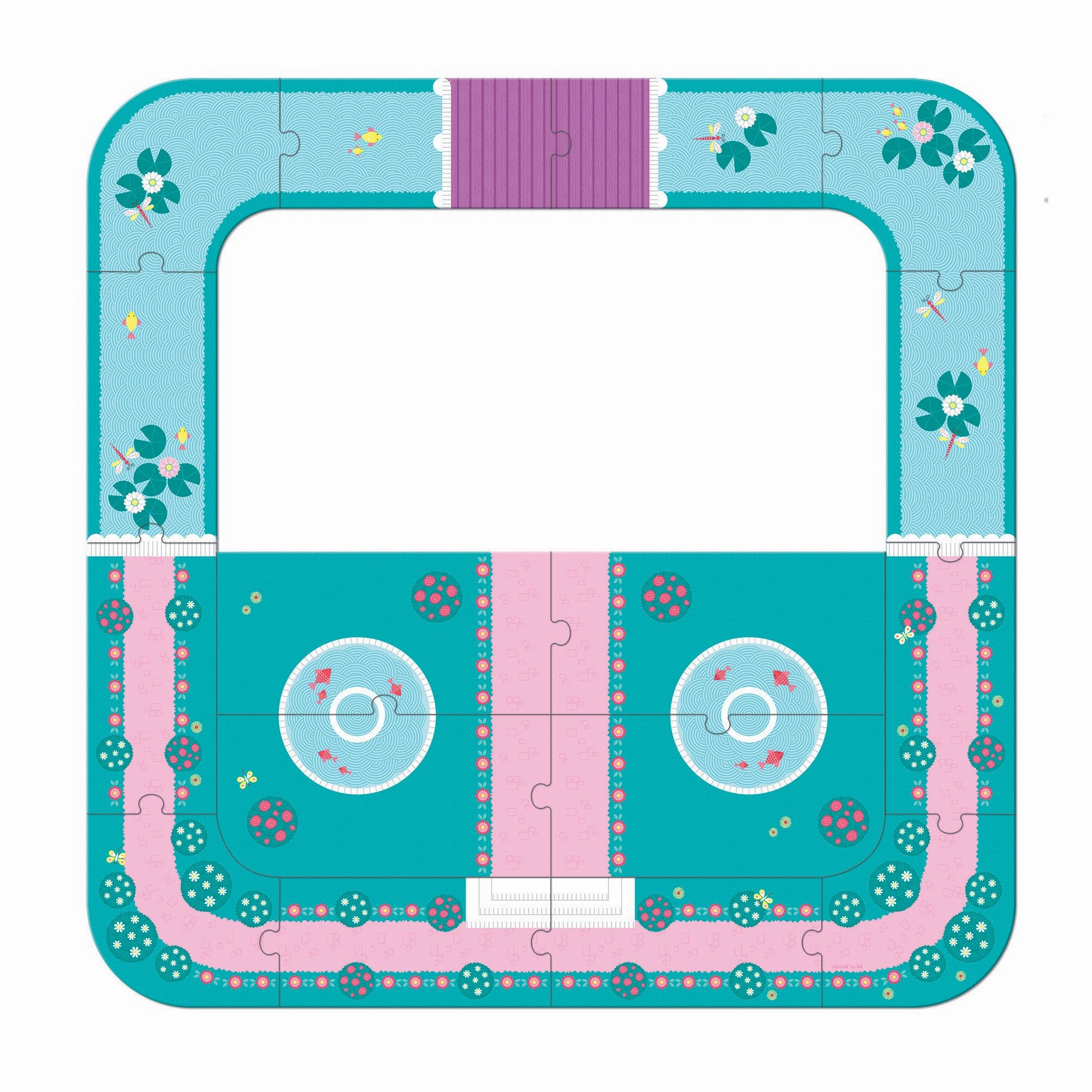 Janod Princess Palace Building Set