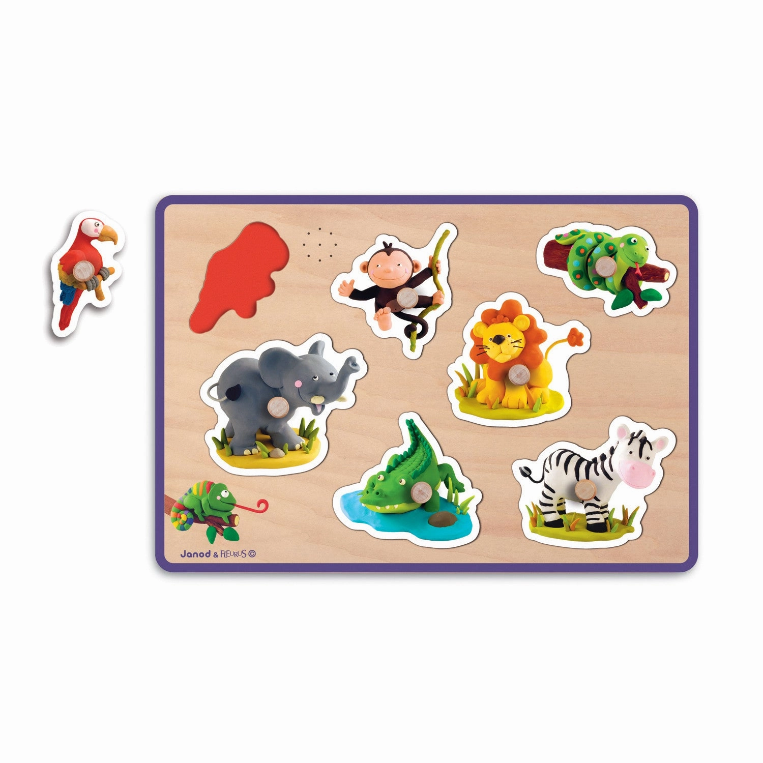 Janod Savannah Musical Puzzle