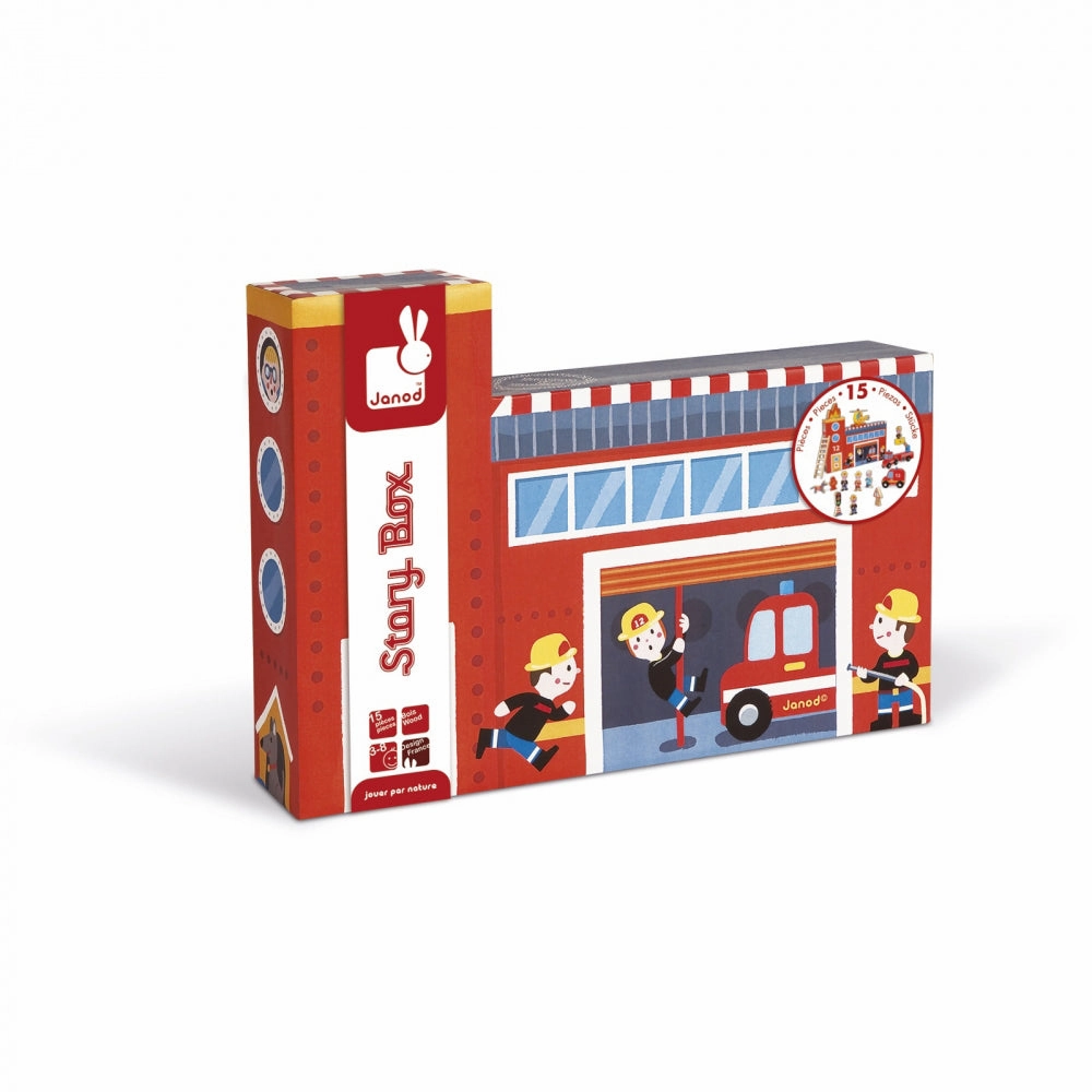 Janod Story Box Firefighters