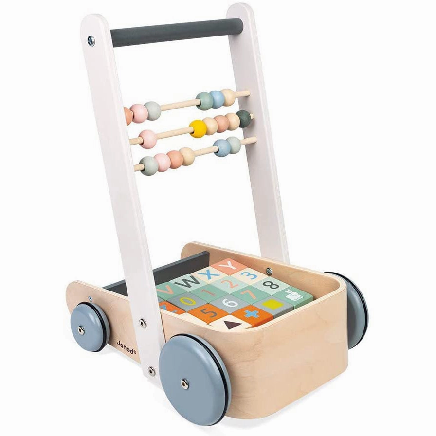Janod Sweet Cocoon Cart with ABC