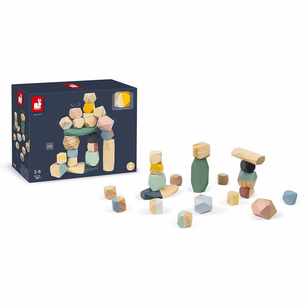 Janod Sweet Cocoon Stacking Stones