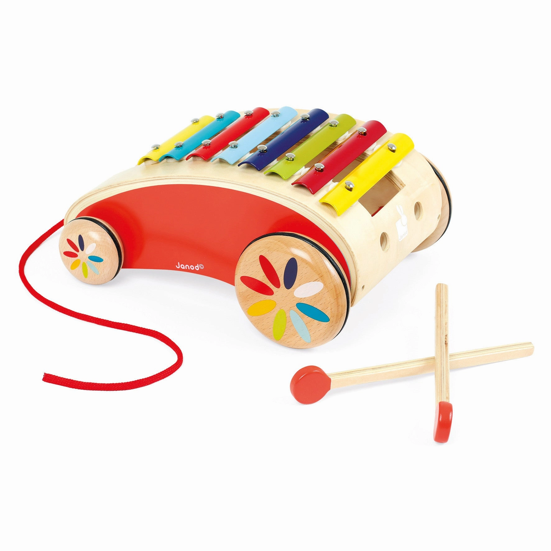 Janod Tattoo Xylo Roller Red