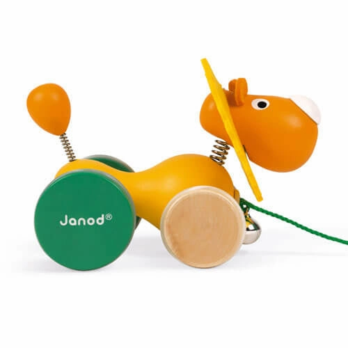 Janod Zigolos Pull Along Lion