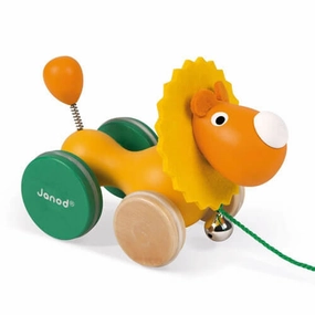 Janod Zigolos Pull Along Lion