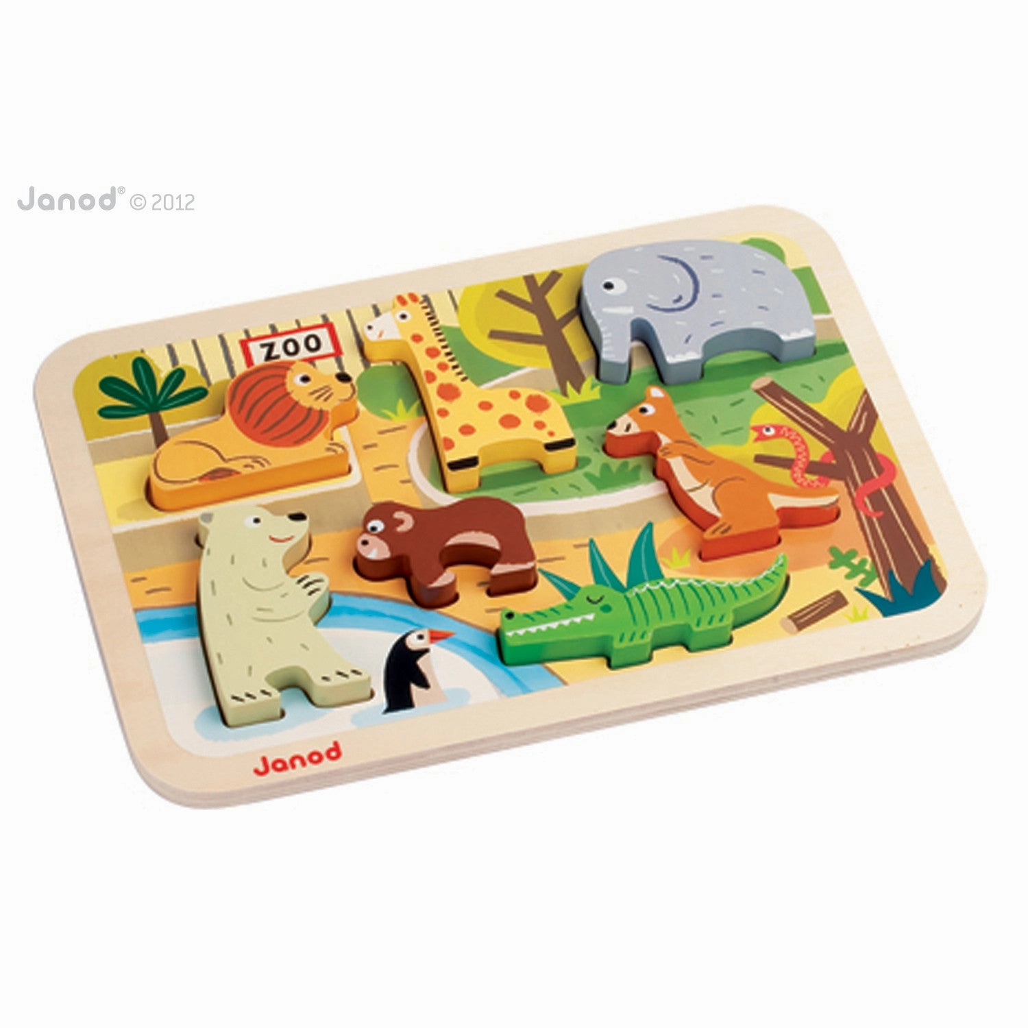 Janod Zoo Chunky Puzzle