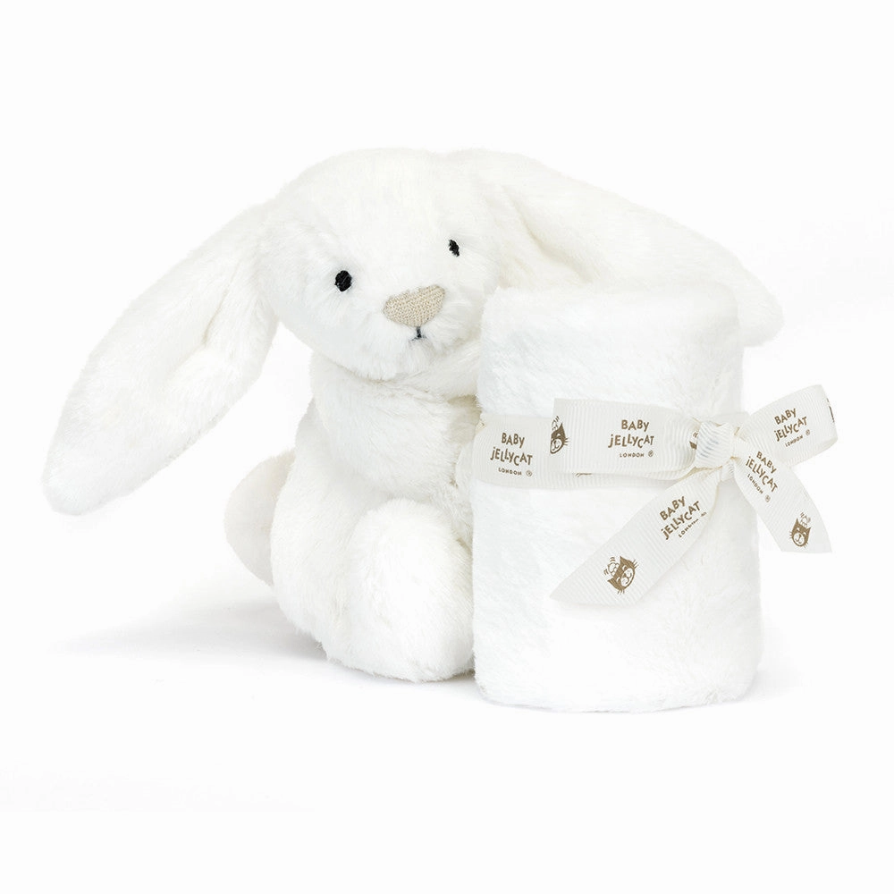 Jellycat Bashful Luxe Bunny Luna White Soother
