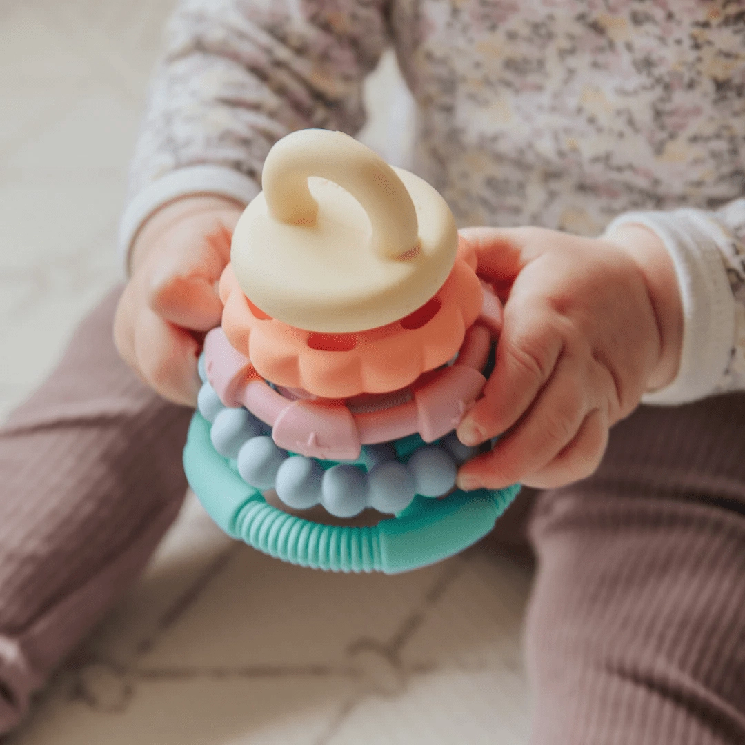 Jellystone Rainbow Stacker Teether Toy