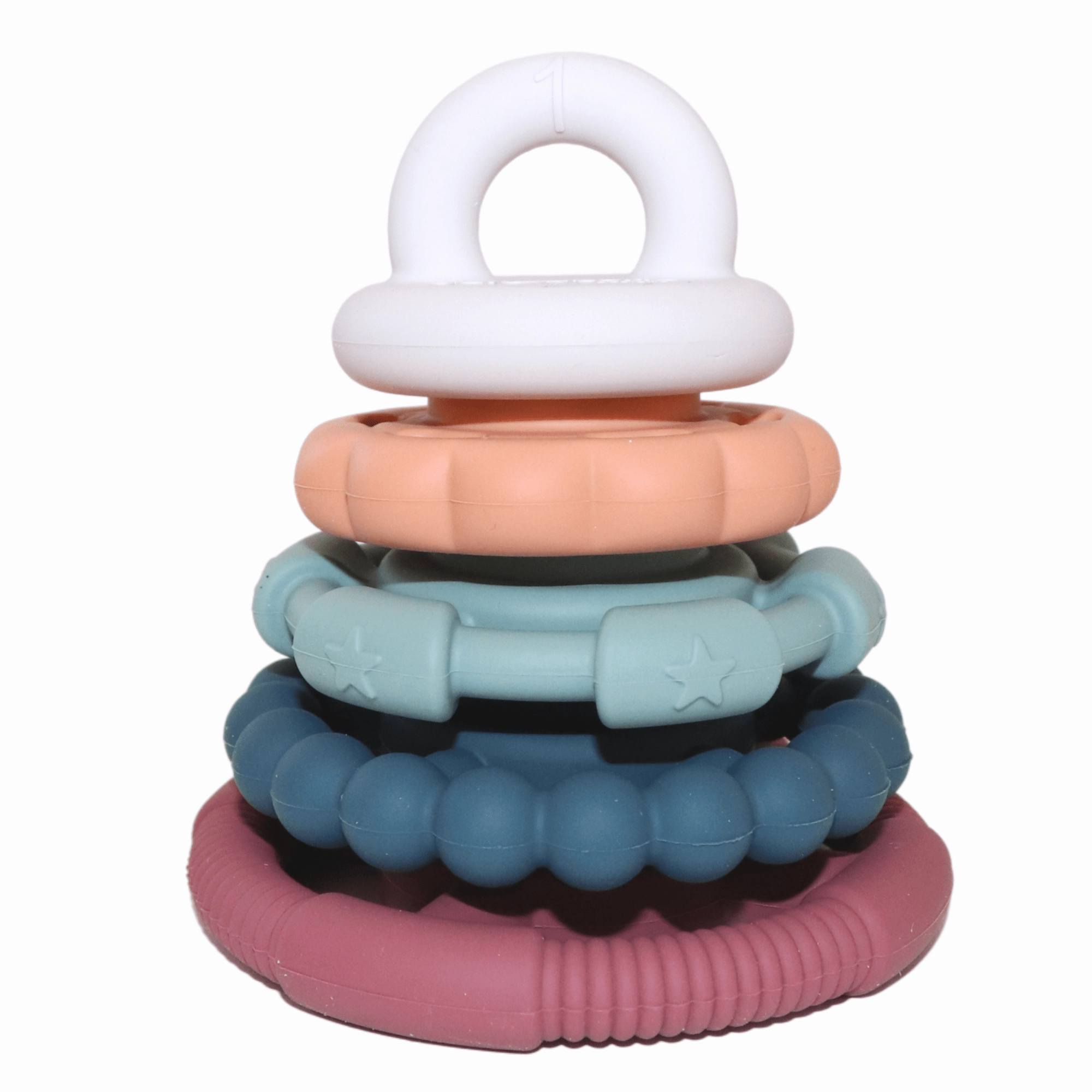 Jellystone Rainbow Stacker Teether Toy