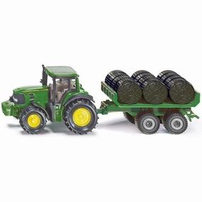 John Deere 7530 with Bale Trailer  Siku 1632