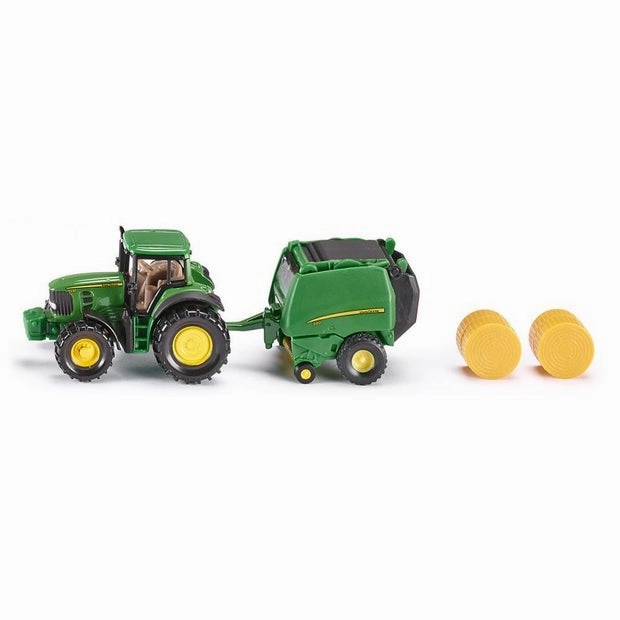 John Deere Tractor With Baler Siku 1665