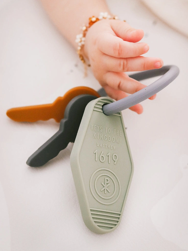 Keys To The Kingdom Silicone Teethers