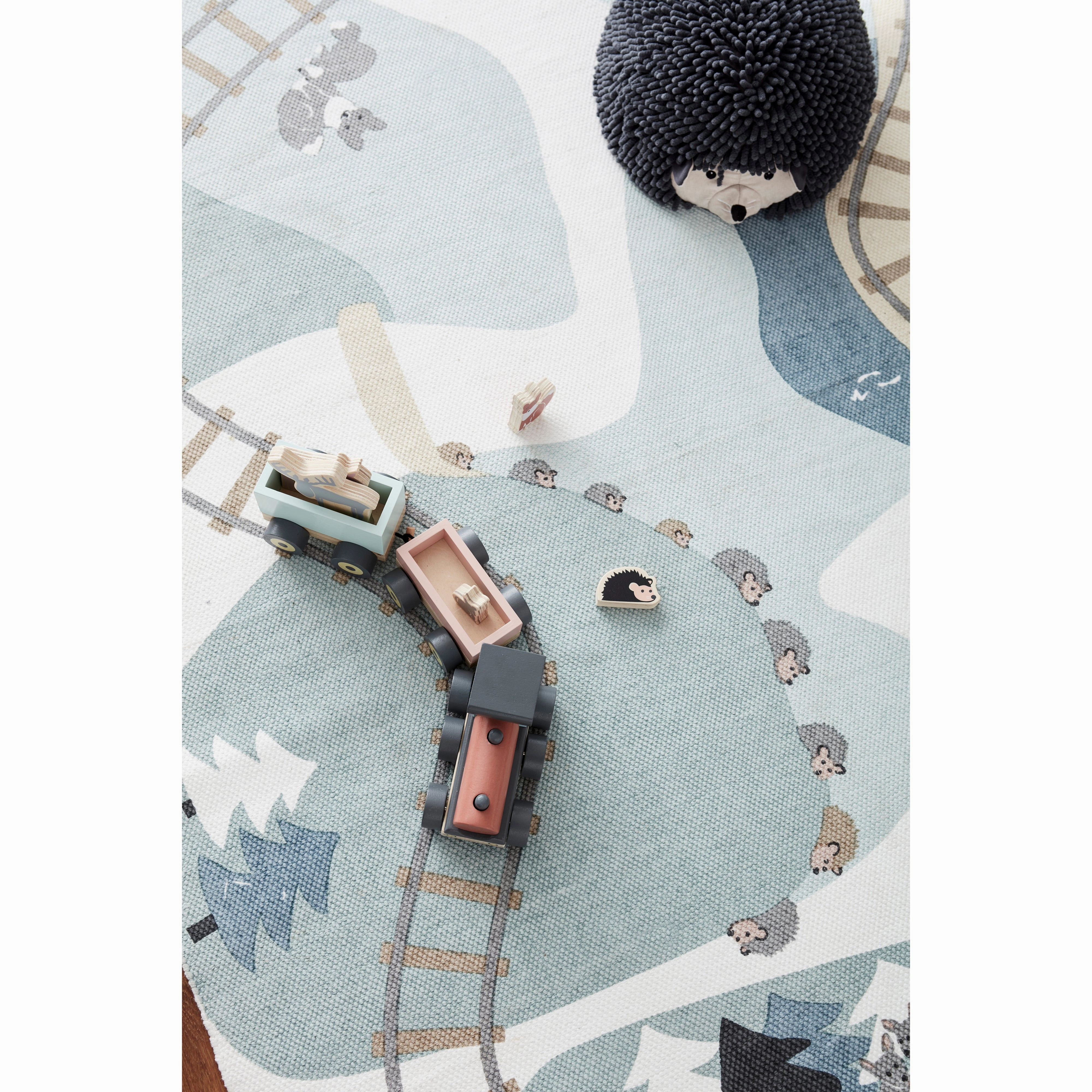 Kid's Concept Animal Wood Train Edvin