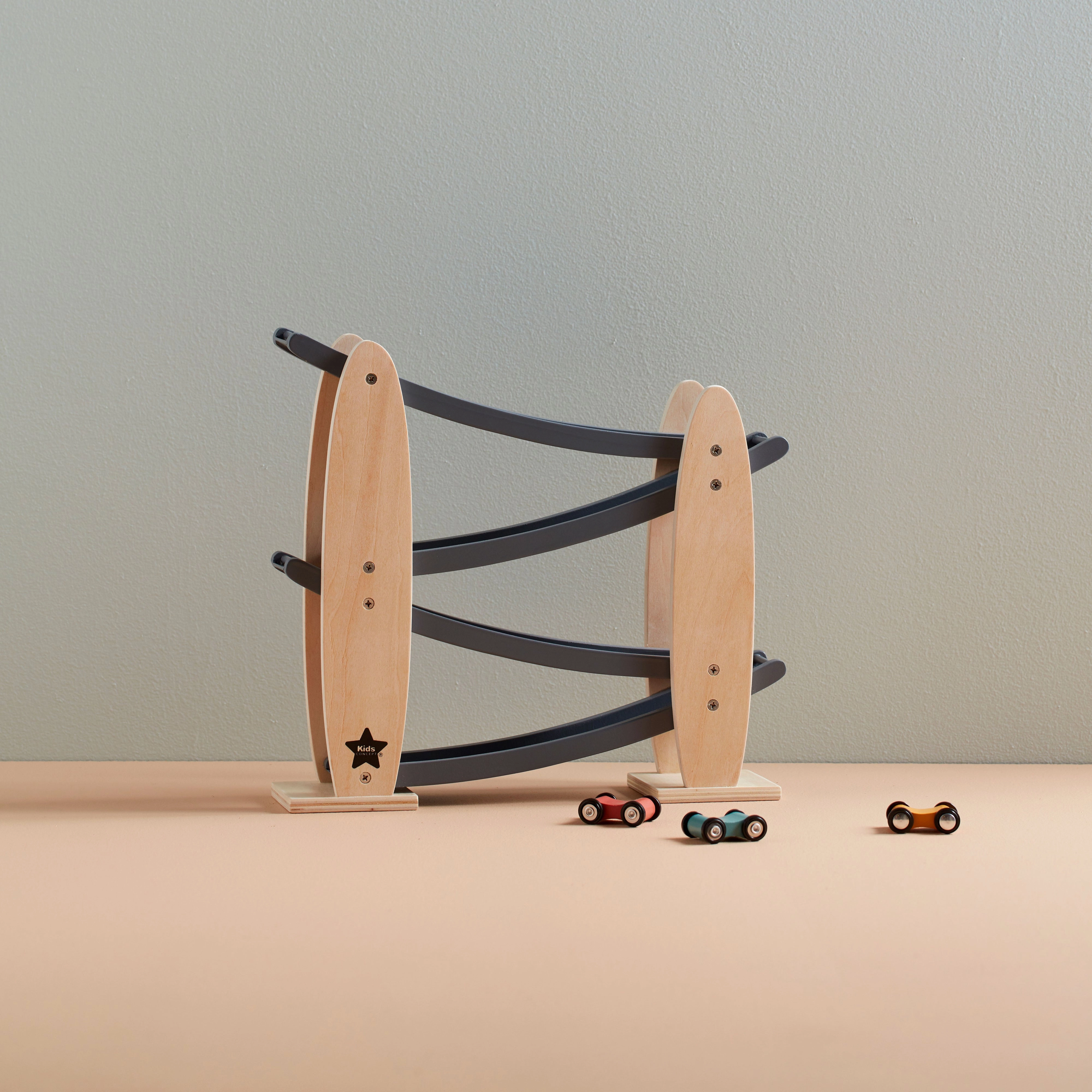 Kid's Concept Car Track Natural/Grey Aiden