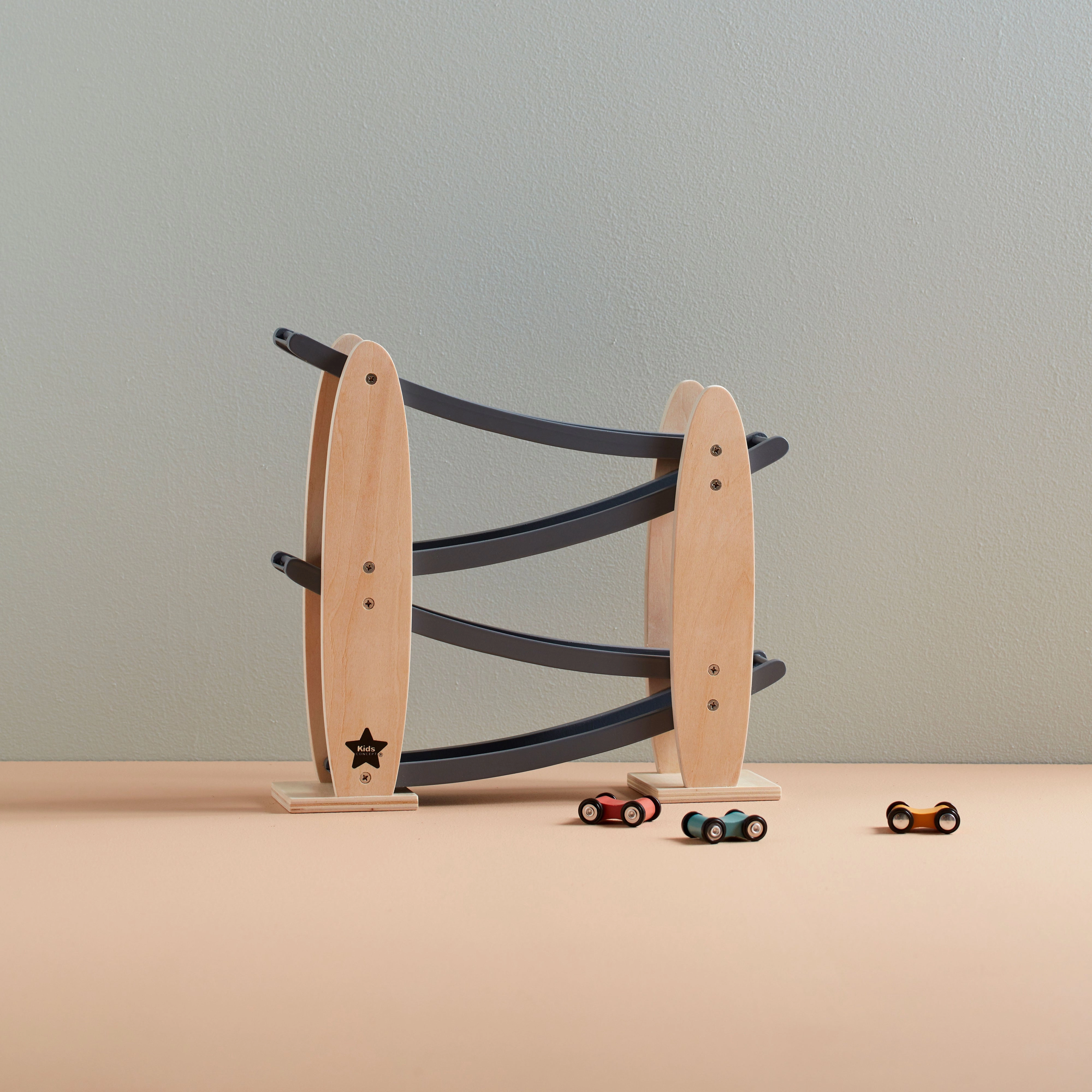 Kid's Concept Car Track Natural/Grey Aiden