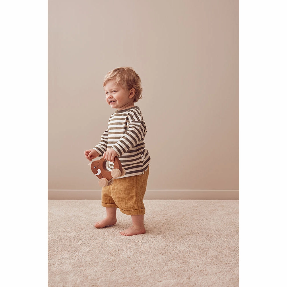 Kid's Concept Mammoth Push Toy Brown Neo