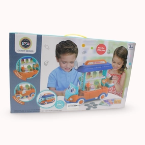 Kids Ice Cream Truck Toy 2 in 1