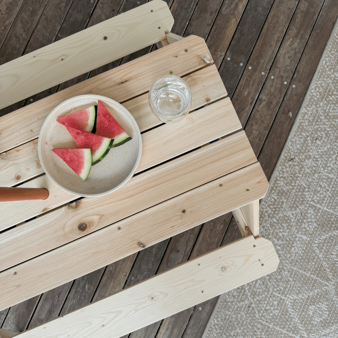 Kids Sand Water / Picnic Table with Umbrella