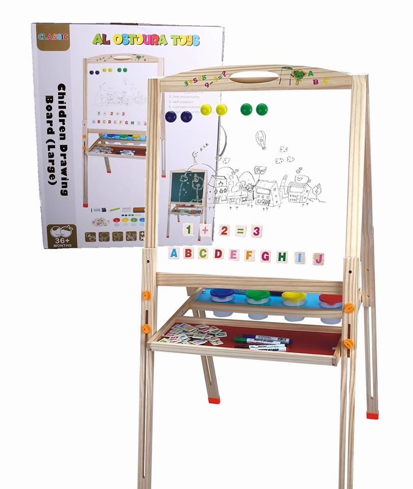 kids wooden lifting children paint