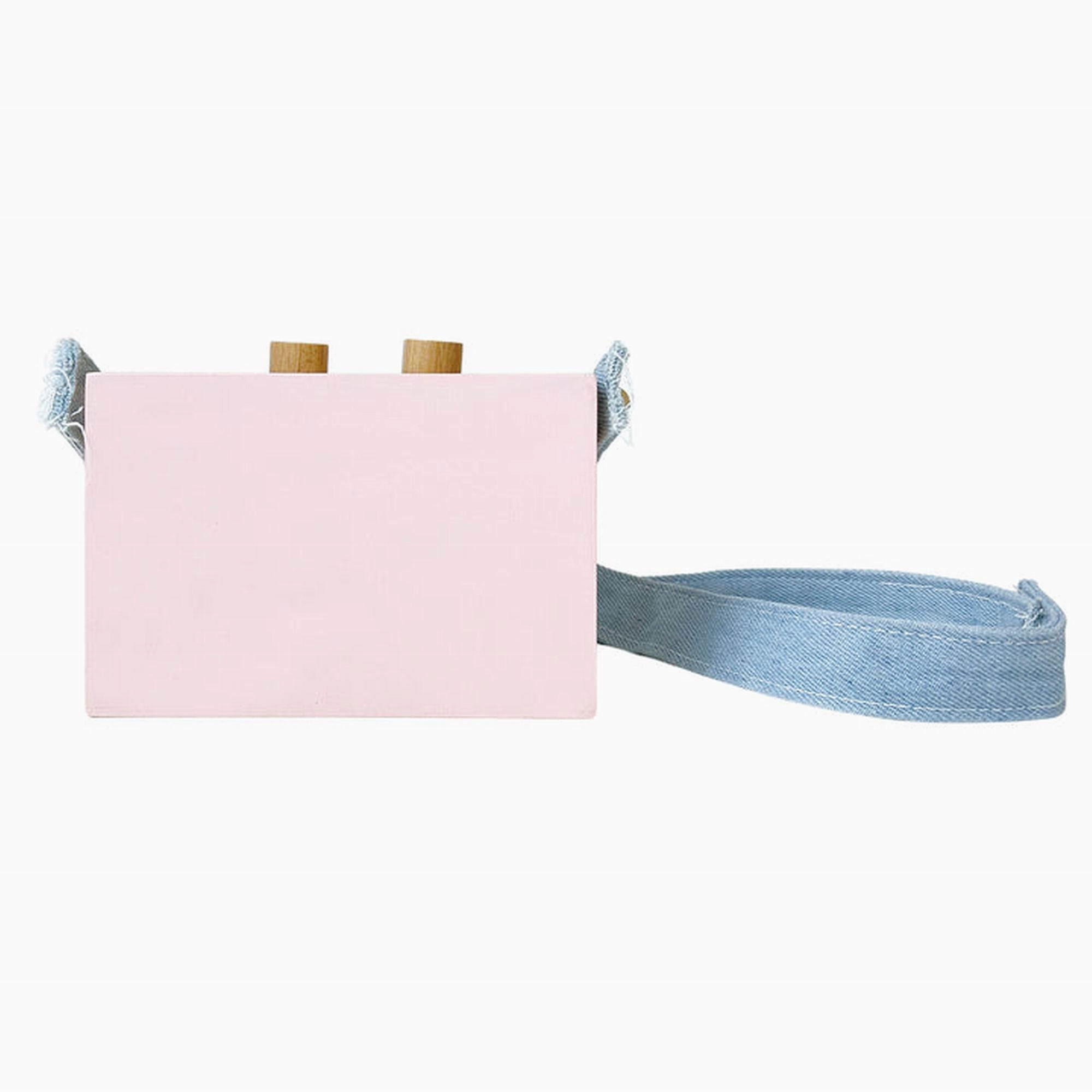 kiko  & gg* Kiko  Mini Tape Recorder Pink Wooden Toy