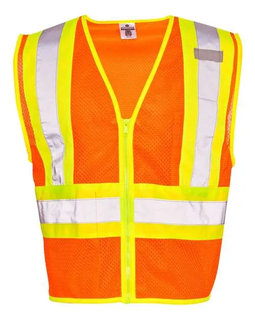 Kishigo 1055-1056 Ultra-Cool Contrasting Mesh Vest