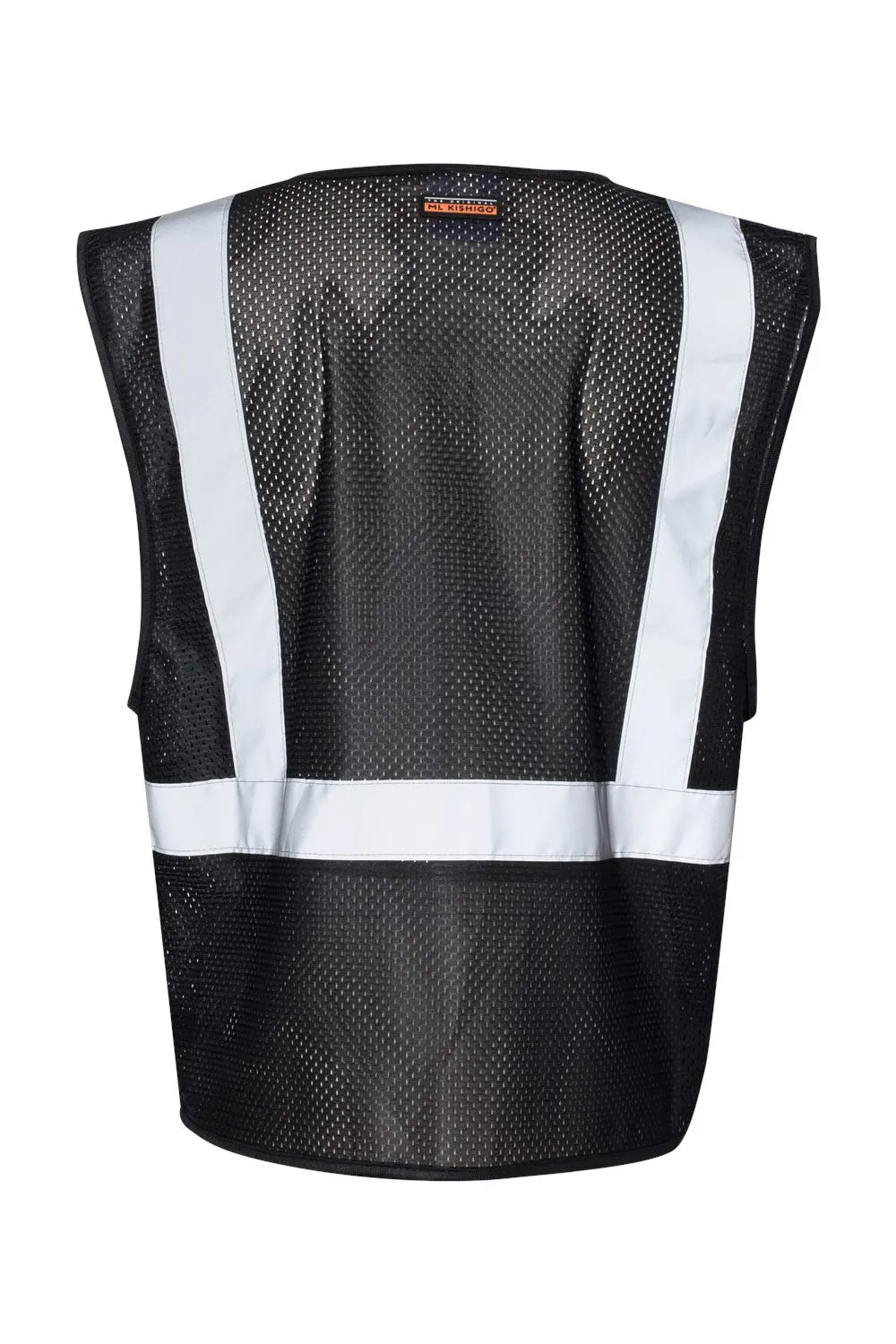 Kishigo Mens EV Series Enhanced Visibility Non-ANSI Vest - Black