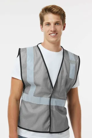 Kishigo Mens EV Series Enhanced Visibility Non-ANSI Vest - Grey