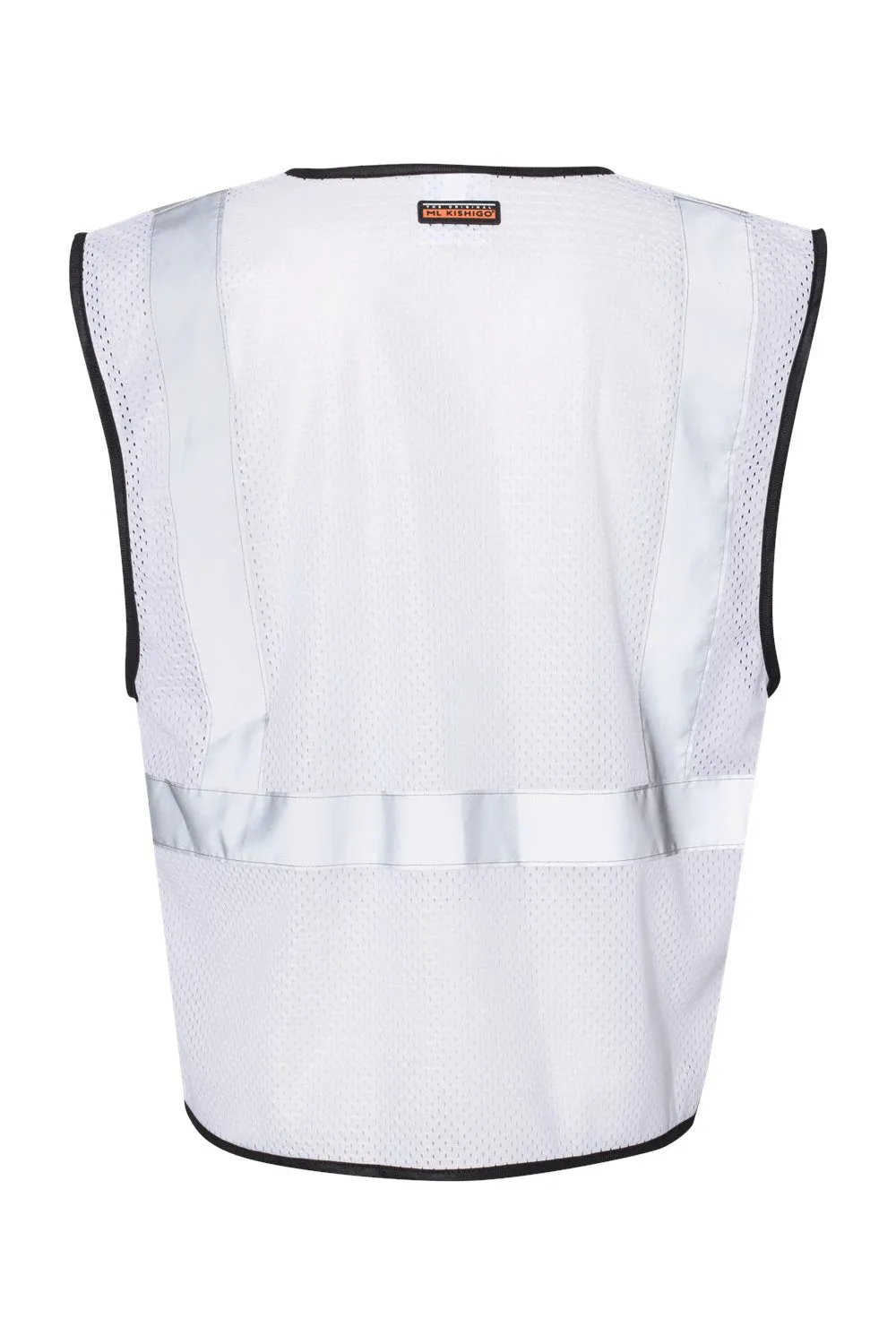 Kishigo Mens EV Series Enhanced Visibility Non-ANSI Vest - White