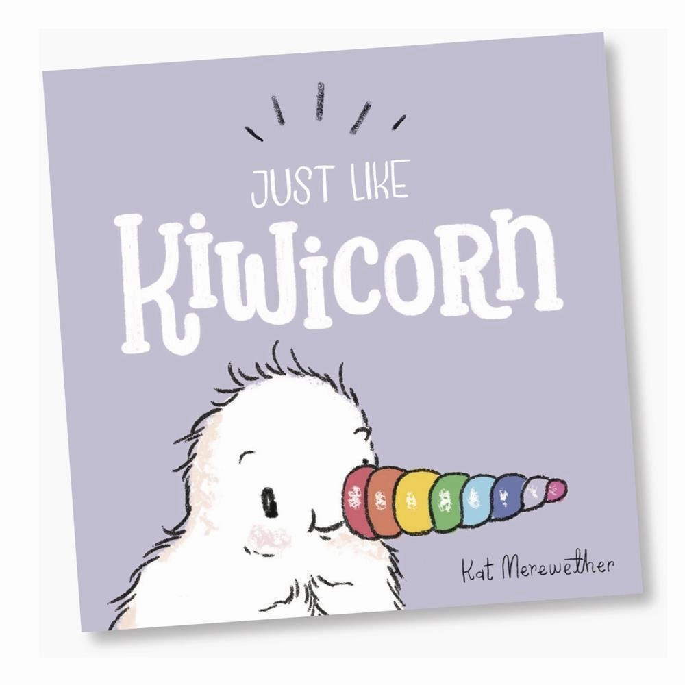 Kiwicorn Plush with Book
