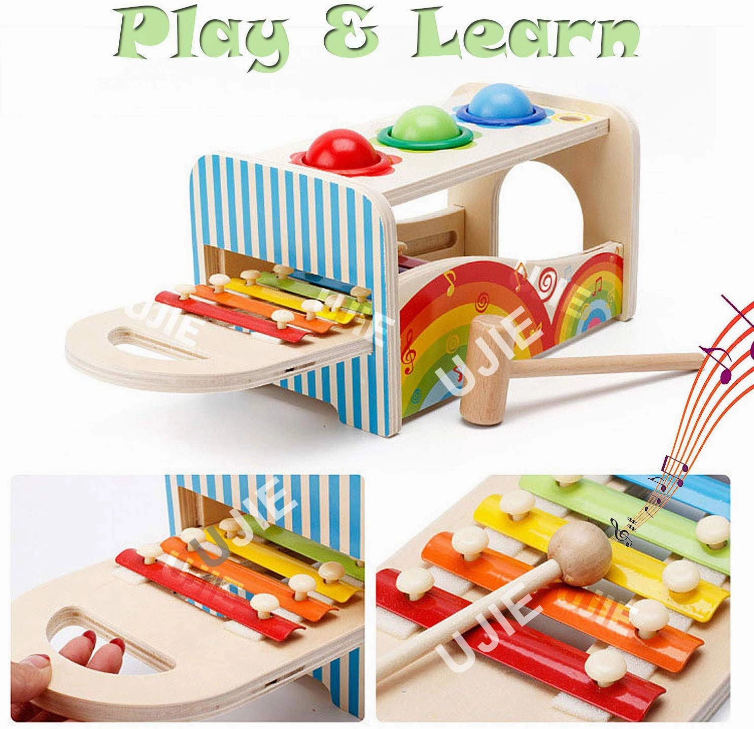 Knock The Ball Xylophone Table