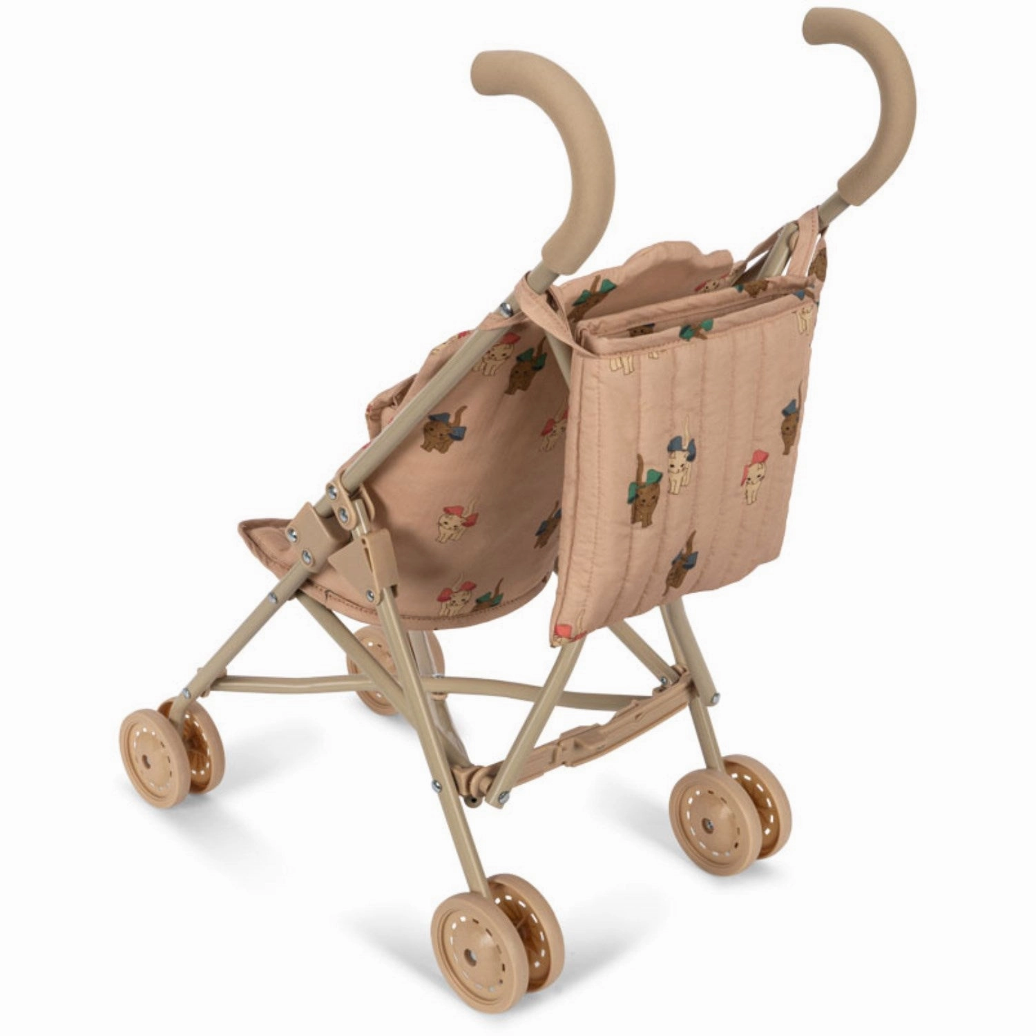 Konges Sl?jd Bow Kitty Pink Doll Stroller