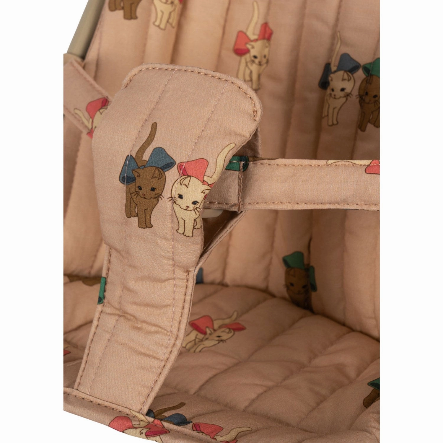 Konges Sl?jd Bow Kitty Pink Doll Stroller