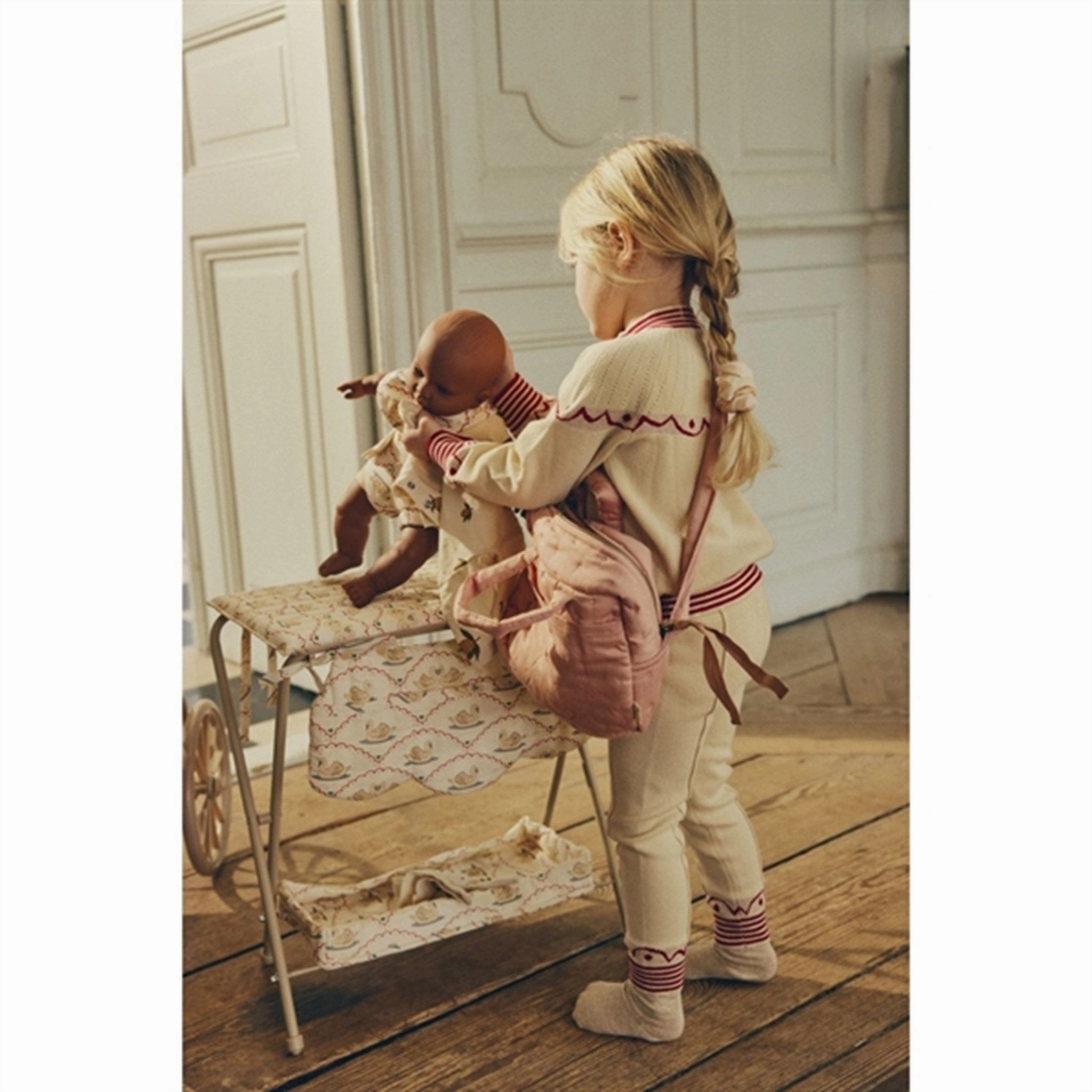 Konges Sl?jd Doll Bag Mahogany Rose