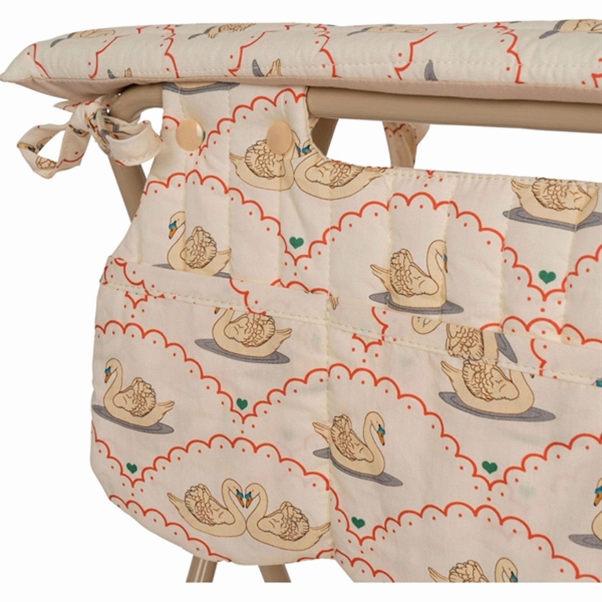 Konges Sl?jd Doll Changing Table Swan