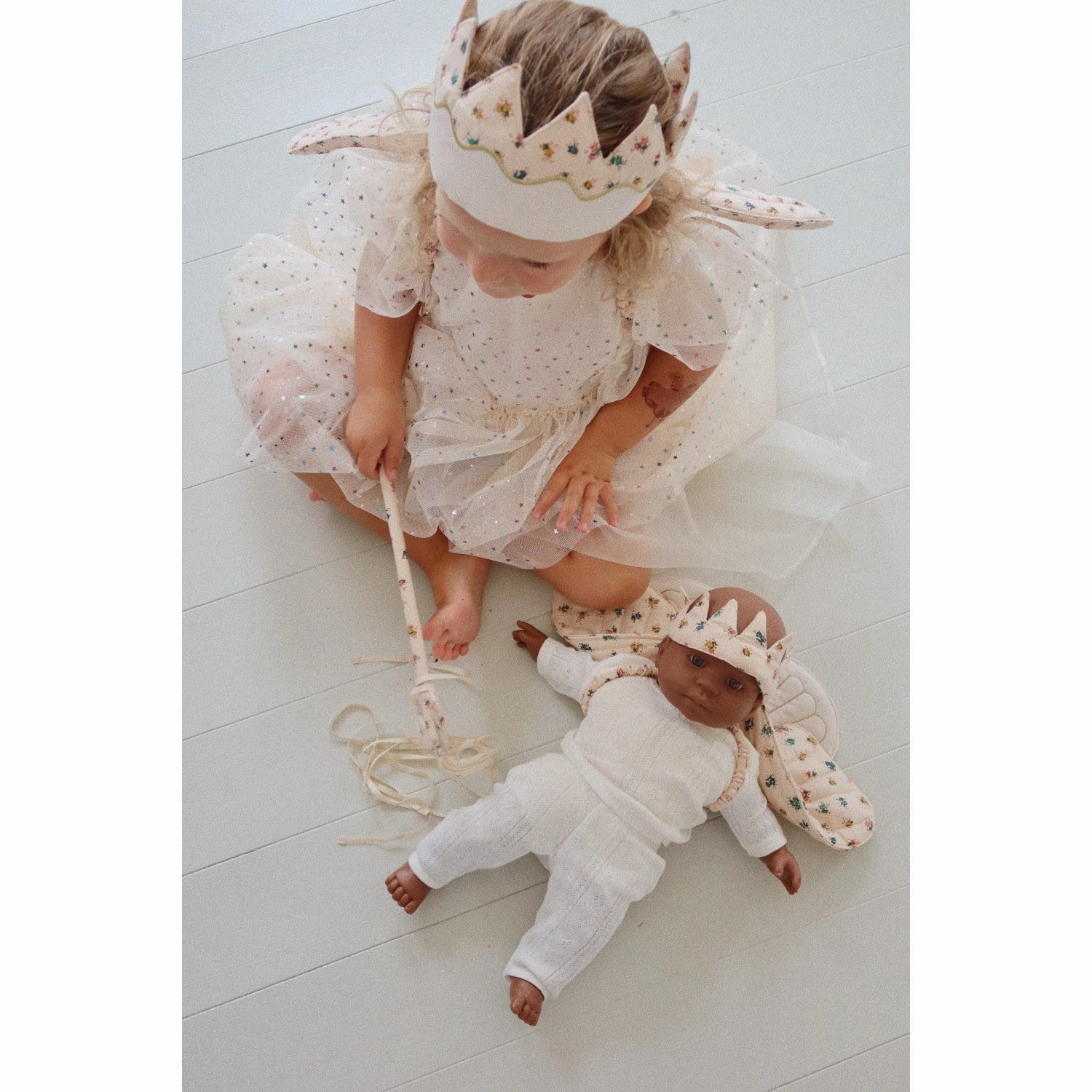Konges Sl?jd Doll Costume Gerd Goes Butterfly Bloomie Blush