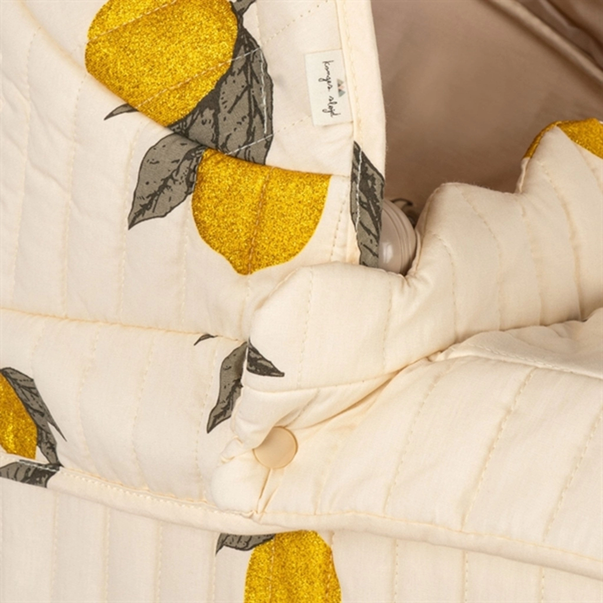 Konges Sl?jd Doll Pram Glitter Mon Grand Citron Glitter