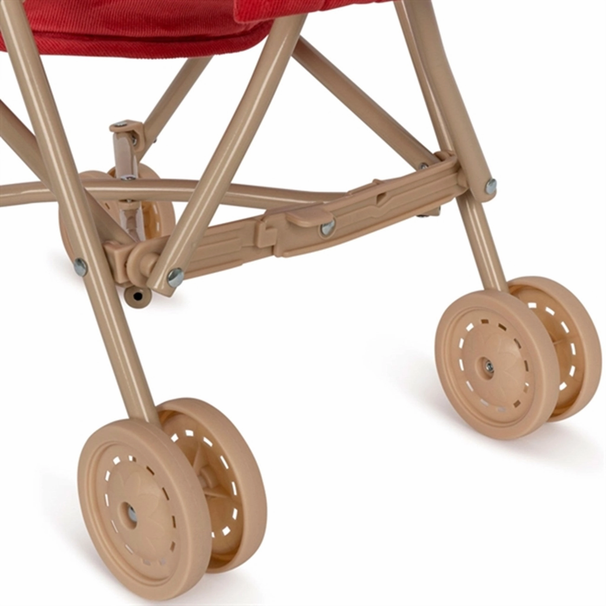 Konges Sl?jd Doll Stroller Corduroy Red